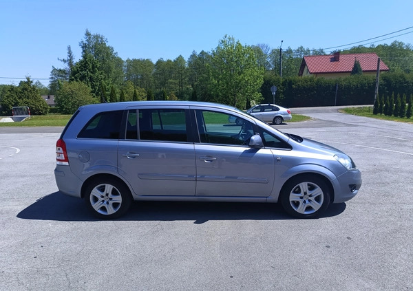 Opel Zafira cena 19899 przebieg: 158000, rok produkcji 2010 z Kcynia małe 436